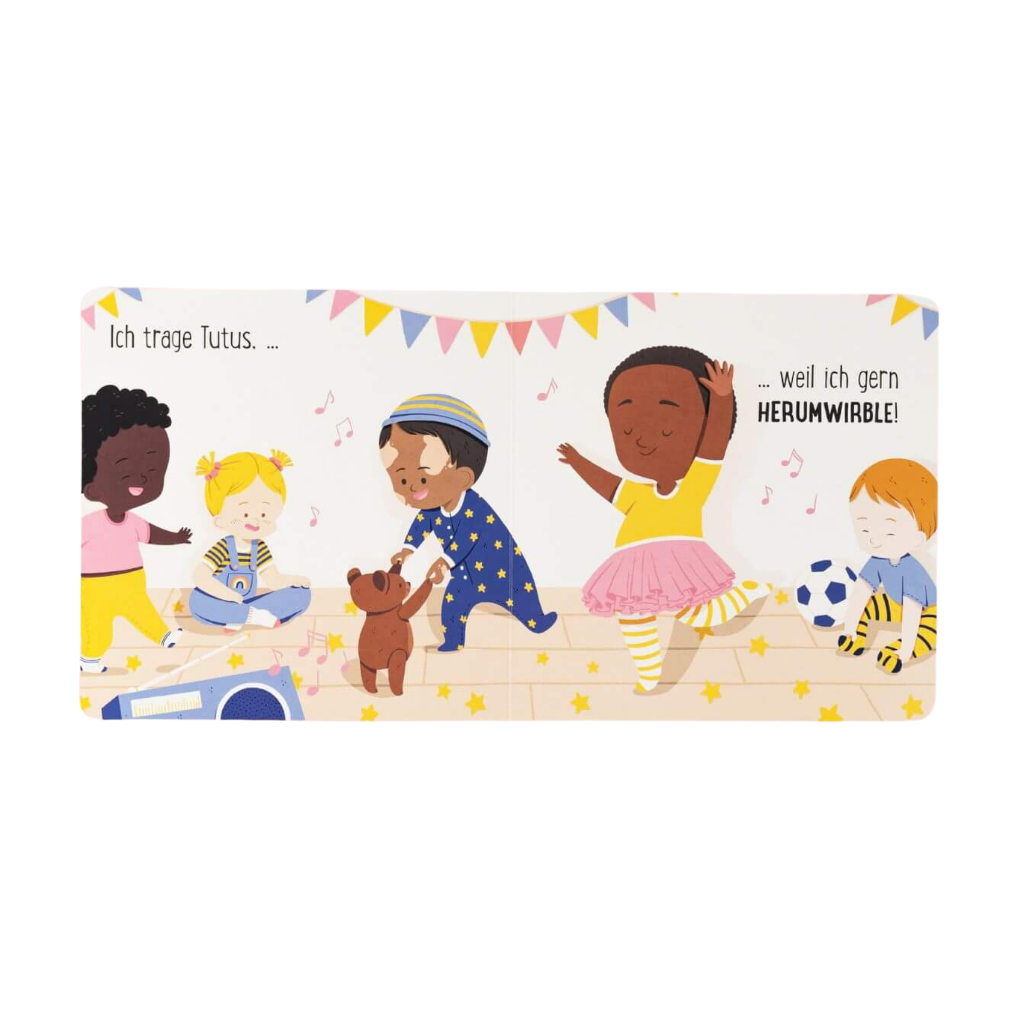 Spielzeug ist für alle da & Kleidung ist für alle da