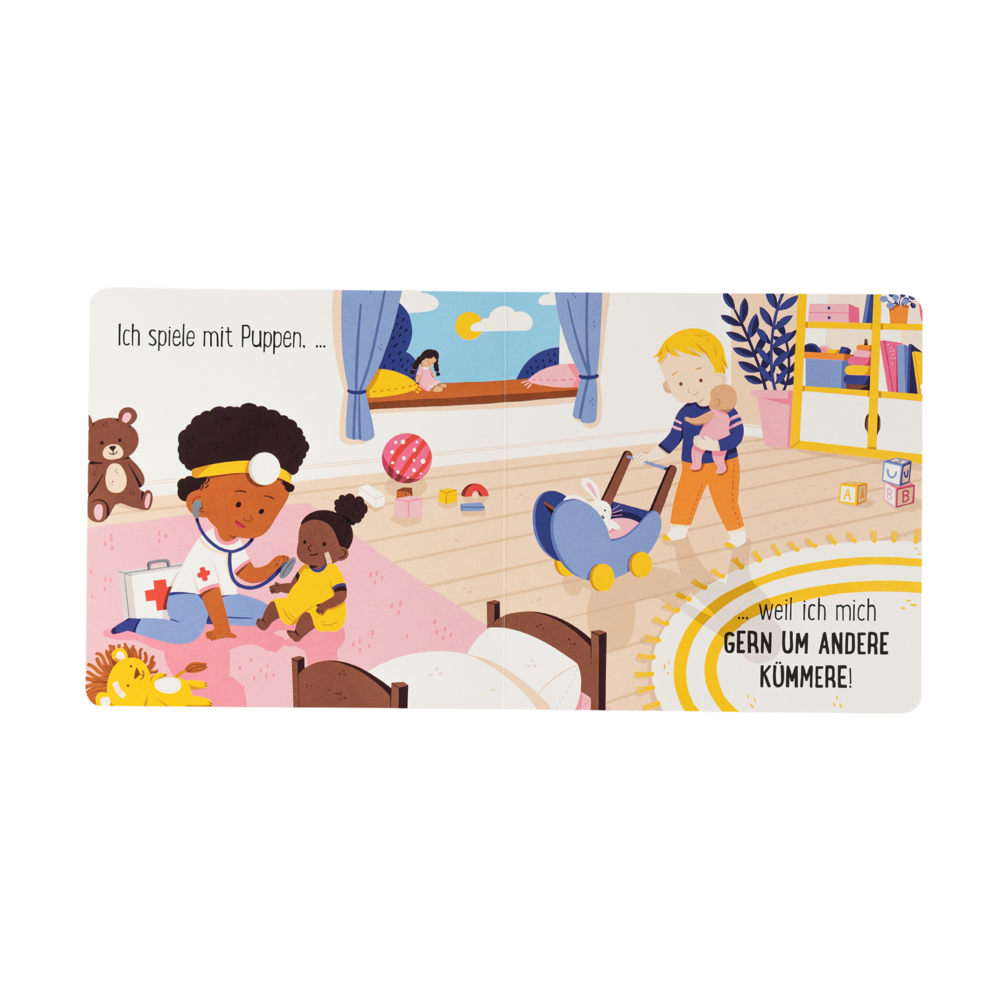 Spielzeug ist für alle da & Kleidung ist für alle da