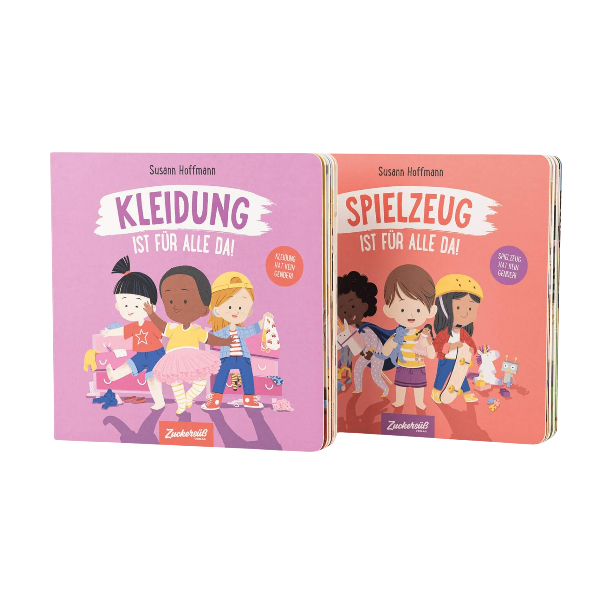 Spielzeug ist für alle da & Kleidung ist für alle da