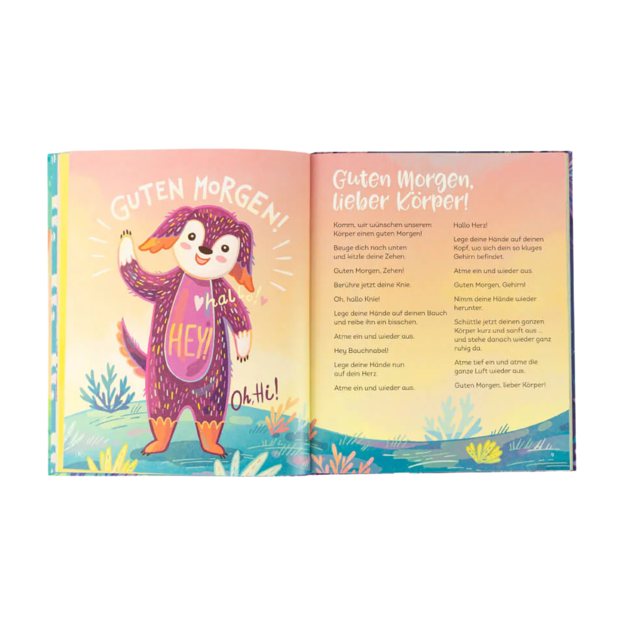 Entspannt wie ein Panda + Stofftier „Panda”