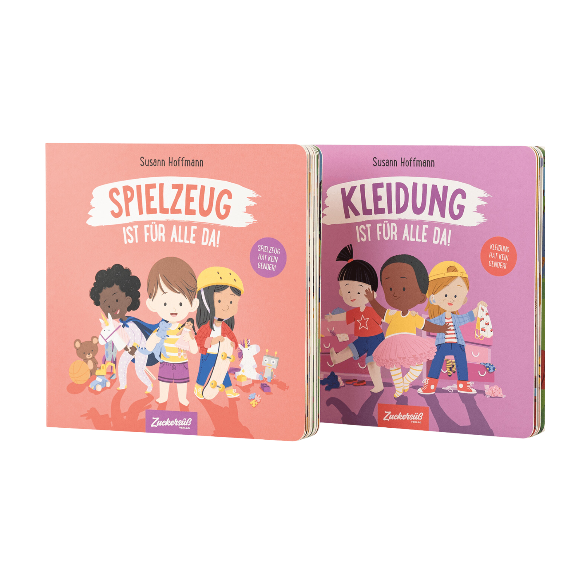 Spielzeug ist für alle da & Kleidung ist für alle da